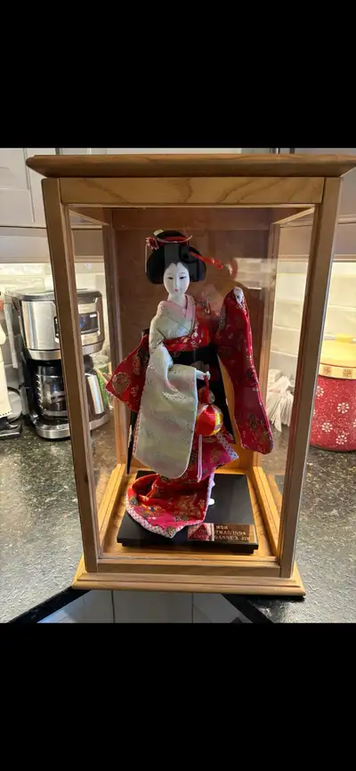 Vintage Japanese Geisha Figurine , View more