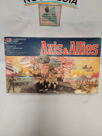 1987 vintage Milton Bradley's Axis and Allies board game