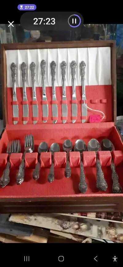 wanted vintage silverwear  sets, View more