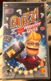 Buzz Master Quiz (Sony PSP, 2008) (BRAND NEW / SEALED)