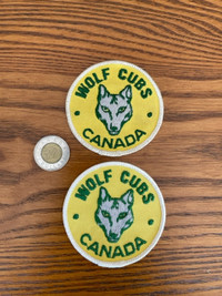 Vintage Wolf Cubs Canada Patch