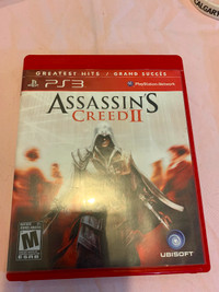 Assassins Creed II PS3 game.