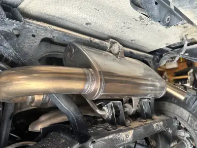 Fits all 2024+ Ranger XD 1500 Models (Single & Crew Cab) This AA Dual Suppressor stainless steel sli...