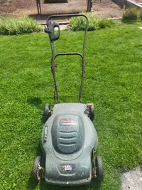 Electric corded mulching mower