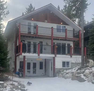 Large 3 bedroom walkout at Castle Mountain Resort, View more