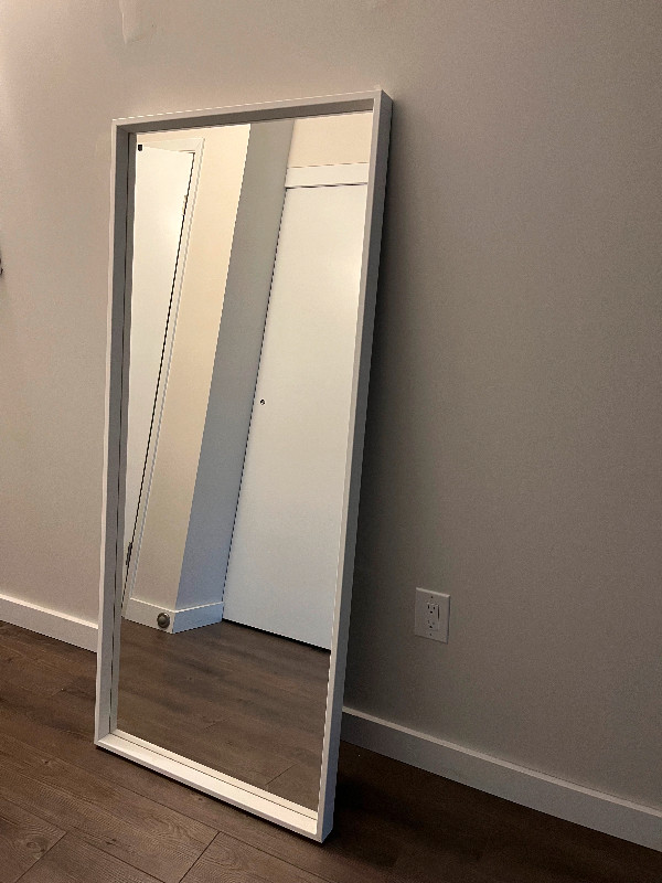 Ikea White Nissedal Mirror ( 65x150 cm) | Home Décor & Accents | Winnipeg |  Kijiji