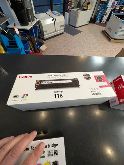 brand new Canon OEM printer cartridge. canon 118 (brand new in box) we no longer own this printer. $...