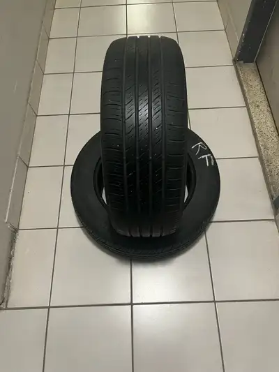 206/60/16R Dot =N320 6CX1221 Brand= One is Michelin and the another one is Toyo. Used but it is in g...