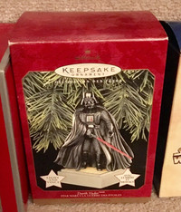 Star Wars Darth Vader Hallmark Christmas Ornament 1997