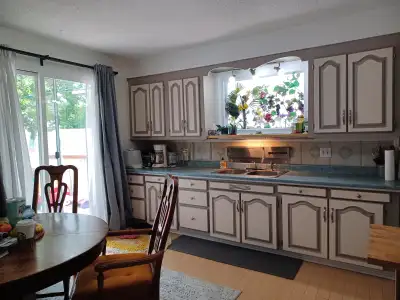 Pet friendly 2 bedroom main floor house own laundry fenced yard