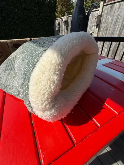 crinkle sack cat bed, View more