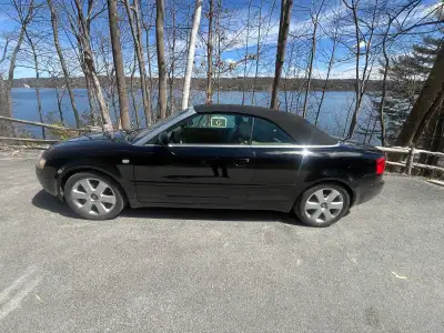 Audi A4 Cabriolet 2006 à vendre – 1.8L Turbo – Très propre! Superbe Audi A4 décapotable, année 2006....
