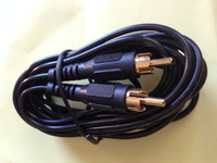 Shielded OFC HiFi RCA Audio Cable/Gold Plate Signal connect Cord