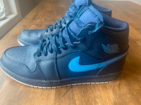 Jordan 1 Mid Obsidian University Blue 10.5 Used