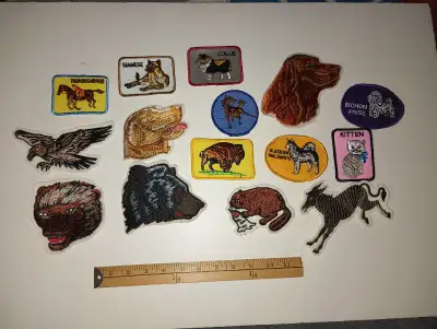 patch ecusson crest cats dogs chien chats animals horse golf pga, View more