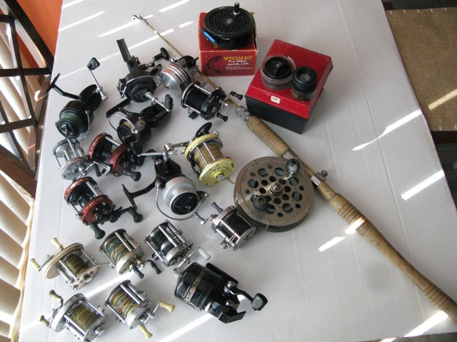Vintage fishing reels collection. | Fishing, Camping & Outdoors ...