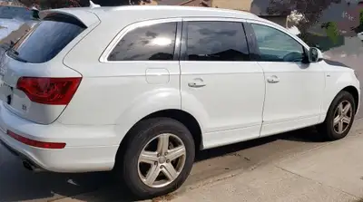 Description 2014 AUDI Q7 TDI :: Progressiv S.LINE TRIPTONIC Diesel, 7 Passenger, Push start, Leather...