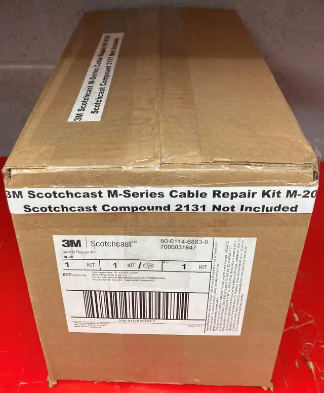 (NEW) 3M Scotchcast M-Series Cable Repair Kit M-20 in Other in City of Toronto - Image 10