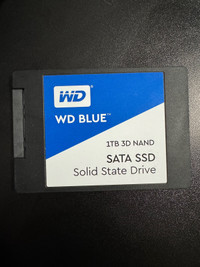 WD Blue 1TB 3D hand For sale (SSD)