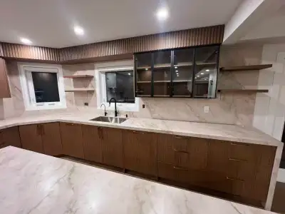 CUSTOM KITCHENS, CLOSETS, TV UNITS, FIREPLACE AREA CABINETS, View more