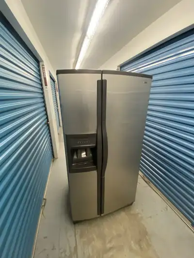 KENMORE STAINLESS STEEL FRIDGE , View more