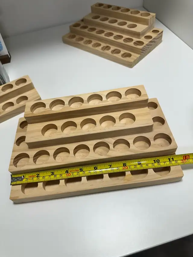 Wooden Essential Oil Holders – Large & Small64656289718530120