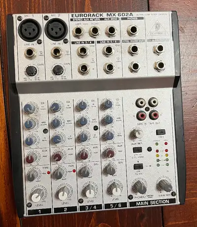 Berringer Audio Mixer, View more