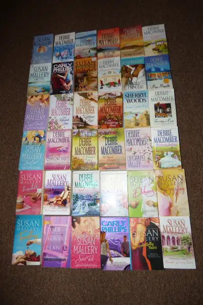 36 Romance Novels, View more