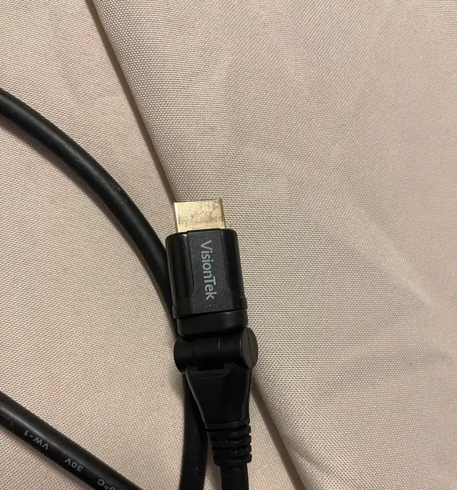 VisionTek 10ft 4K HDMI cable 180 degree connector62863729538305121