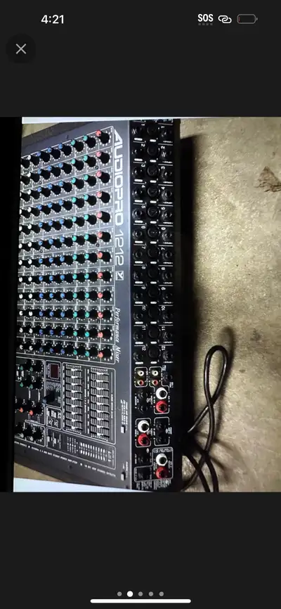 Sound board amp mixer, View more
