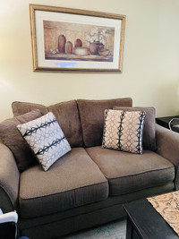 Loveseat & Sofa set with Coffee Table