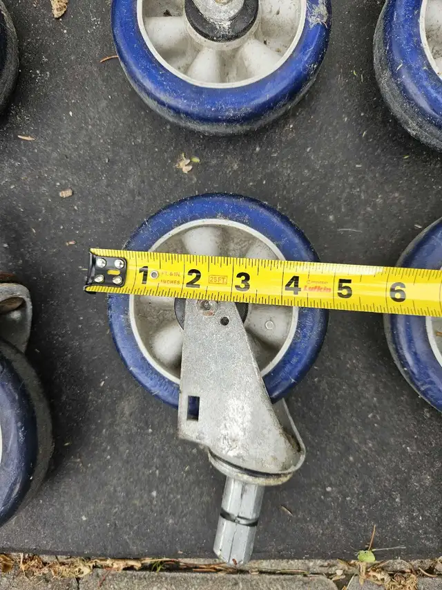 cart wheels / caster wheels in Tool Storage & Benches in Oakville / Halton Region - Image 2