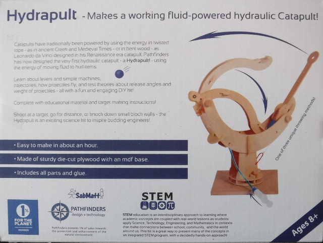 Hydrapult - A Fluid-Powered Catapult in Toys & Games in Kingston - Image 2