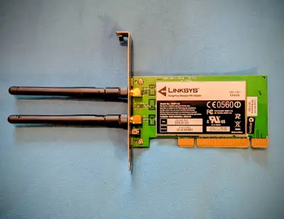 Linksys WMP110 RangePlus Wireless PCI Adapter, View more