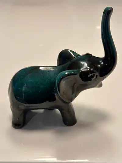 BIBELOT ÉLÉPHANT CÉRAMIQUE BLUE MOUNTAIN BMP VINTAGE MID CENTURY, View more