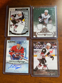 Lot de cartes de hockey Max Domi 