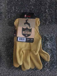 Gloves Watson genuine deerskin large