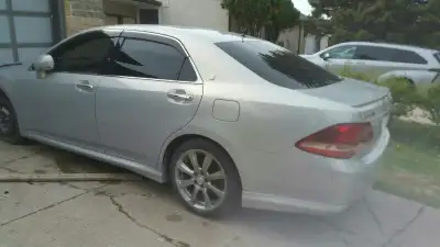 Check out this Toyota Crown,Athlete a right hand drive a sleek silver sedan has front end damage car...