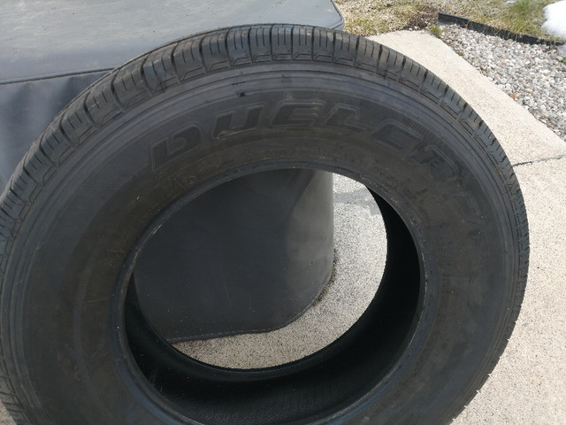 4 BRIDGESTONE DUELER tires, like new in Tires & Rims in Kapuskasing