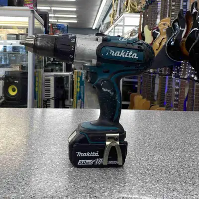 Makita BHP451 18V Cordless 1/2” Hammer Drill (Tool Battery Only), View more