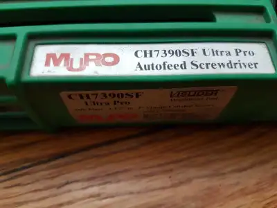 I am selling a Muro CH7390SF Ultra Pro autofeed screwdriver attachment tool for 1-1/2" to 2" Visrope...