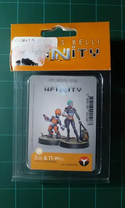 Infinity Nomads Army Zoe & N-Well Miniatures, View more
