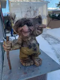 Vintage Norwegian Handmade Big Troll