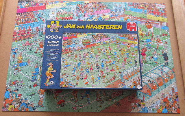 Casse-tête JAN VAN HAASTEREN 1000 pcs puzzle COMPLET dans Jouets et jeux  à Ouest de l’Île