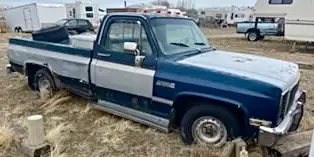 1983 long box, 305 high rise cam motor, automatic. Dry box. Project truck