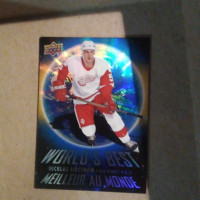Nicklas Lidstrom Worlds Best Tim Hortons hockey Card