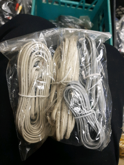 Phone line extension cord 4 in bag, View more