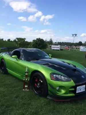 FOR SALE — RARE EXOTIC PERFORMANCE ICON 2010 Dodge Viper ACR SRT-10 Snake Skin Green & Black Offered...