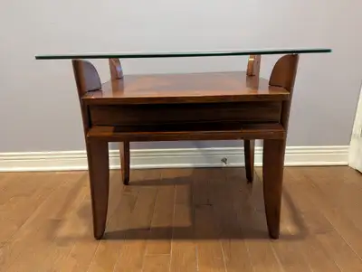 Square Modern Coffee Table. Solid Wood and good condition. Sol, View more