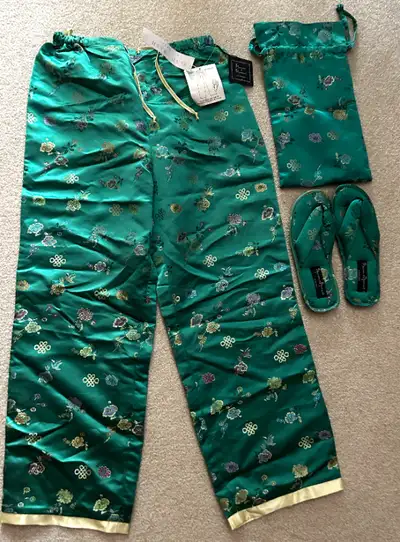 Mercer and Madison Intimates:  Pant with Slippers:  New. Tags On, View more